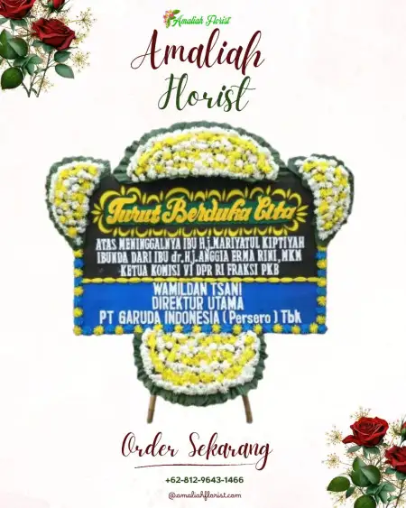 Papan Bunga Duka Ciruji
